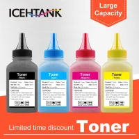 Icehtank 4โทนเนอร์สีผงสำหรับ Hp 201a Cf400a-Cf403a หมึกพิมพ์ Laserjet Mfp M277dw M277 M277n โปร M252dw M252 M252n เครื่องพิมพ์เลเซอร์160กรัม