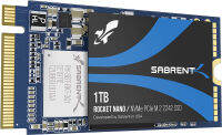 Sabrent 1TB Rocket NVMe PCIe M.2 2242 DRAM-Less Low Power Internal High Performance SSD (SB-1342-1TB)