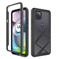 Soft TPU กันชนเกราะกันกระแทกสองชั้นสำหรับ Motorola Moto G 5G 5G Ace Hard PC อะคริลิคใสฝาครอบป้องกัน-fbgxbgdbnxxfn