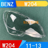 FOR Mercedes Benz W204 C180 C200 C260 C250 C300 11 12 13HEADLAMP COVER HEADLIGHT COVER LENS HEAD LAMP COVER ฝาครอบไฟหน้า / ฝาครอบไฟหน้าตรงรุ่น สำหรับ / ฝาครอบไฟหน้าสําหรับ / ฝาครอบเลนส์ไฟหน้า เลนส์ไฟหน้า / กรอบไฟหน้า OEM สำหรับ W204 Facelift 1คู่