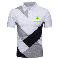 HERBALIFE NUTRITION 2022ผู้ชายโปโลฤดูร้อนสบายเสื้อยืดแขนสั้นเสื้อแฟชั่น High Street ฮิปฮอปเย็บเสื้อยืด