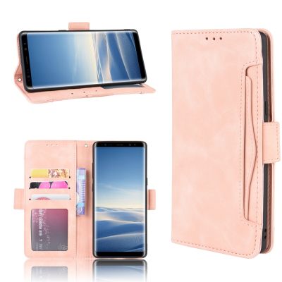 กระเป๋าเงินสำหรับ Samsung Galaxy Note 8 9 10 20 Plus Ultra Z Fold 2 3 4 A7 2018 A750หนังฝาพับแฟชั่นฝาครอบซิลิโคน TPU ป้องกันโทรศัพท์
