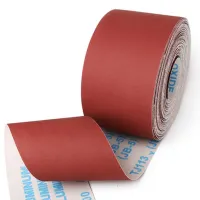 10cmx100cm Woodworking polished gauze roll shredded sandpaper  furniture metal sanding cloth #80/120/150/180/240/320/400/600M Shoes Accessories