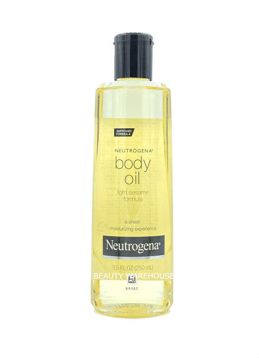 Neutrogena Body Oil Light Sesame Formula 250ml Lazada.co.th