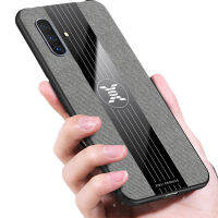 เคส Vivo X30 Case ผ้าฝ้ายพร้อมฝาครอบป้องกันแรงกระแทกด้วยแหวนนิ้วโลหะ