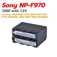 แบตเตอรี่ โซนี่ Sony NP-F970 สำหรับกล้อง Sony F950 F960 F330 F550 F570 F750 F770 MC1500C 190P 198P F950 HD1000C