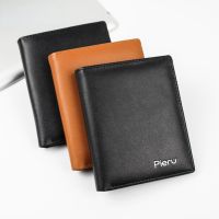 Vintage Men PU Leather Wallet Short Slim Male Coin Purses Money Credit Card Holders Men Wallet Money Purse Card Holder Bag