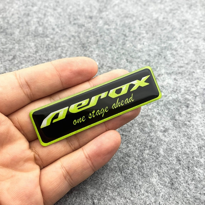 3d Reflective Yamaha Aerox Logo Motorcycle Modification Sticker Aerox 155 125 Waterproof 4525