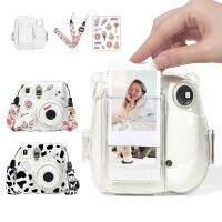 สำหรับ Fujifilm Instax Mini 7 + เคสใส่กล้องพร้อมเคสใส่คริสตัลถุงใสเก็บภาพถ่ายป้องกันทันที Mini 7 Plus อุปกรณ์เสริม