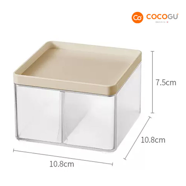 cocogu-กล่องเก็บของตั้งโต๊ะ-คละไซส์