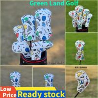 2023 NEW for✼ [Adult And Kids]Golf Club Cover 1 3 5 Wood Head cover for Driver Fairway Woods Hybrid Putter Cover Irons Cover PU Leather Golf Head Covers Golf Club Protector Golf Accessories