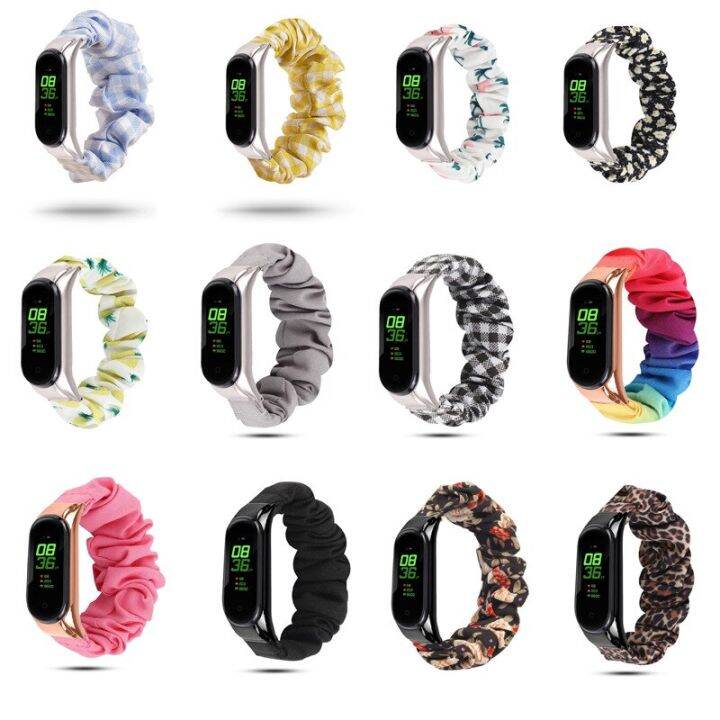 สายผ้าไนลอนสำหรับสาย-xiaomi-mi-6-5-4-3สายรัดข้อมืออัจฉริยะ-mi-band-6-5อุปกรณ์ข้อมือยางยืดสำหรับ-miband-6-5-4-3-correa-carterfa