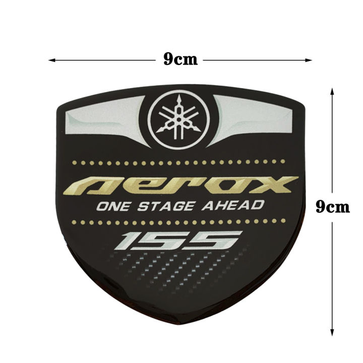 Yamaha Aerox 155 Motorcycle Logo Decal 3d Stereo Modified Sticker