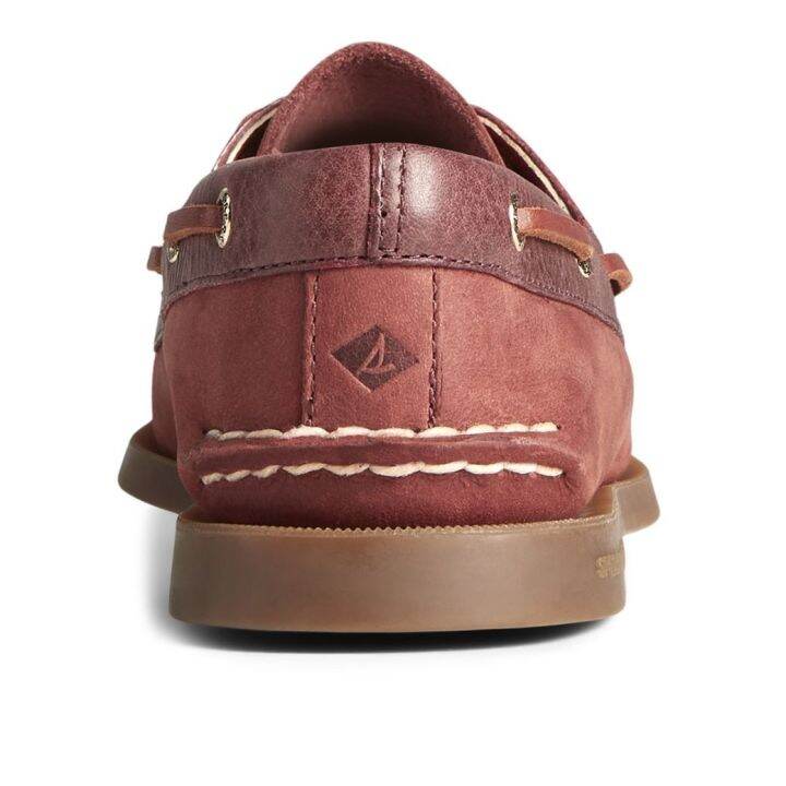 sperry-a-o-tonal-leather-รองเท้าโบ๊ทชูส์-ผู้หญิง-สีแดง-boat-sts86654