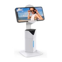 Auto Face Tracking Stand No App 360° Rotation Phone Mount Smart Shooting Gimble Stabilizer For Phone Live Vlog Streaming Video