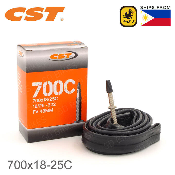 CST 700 x 1825c Bicycle Inner Tube Presta Long Valve 48mm (Sold Per Piece) Lazada PH