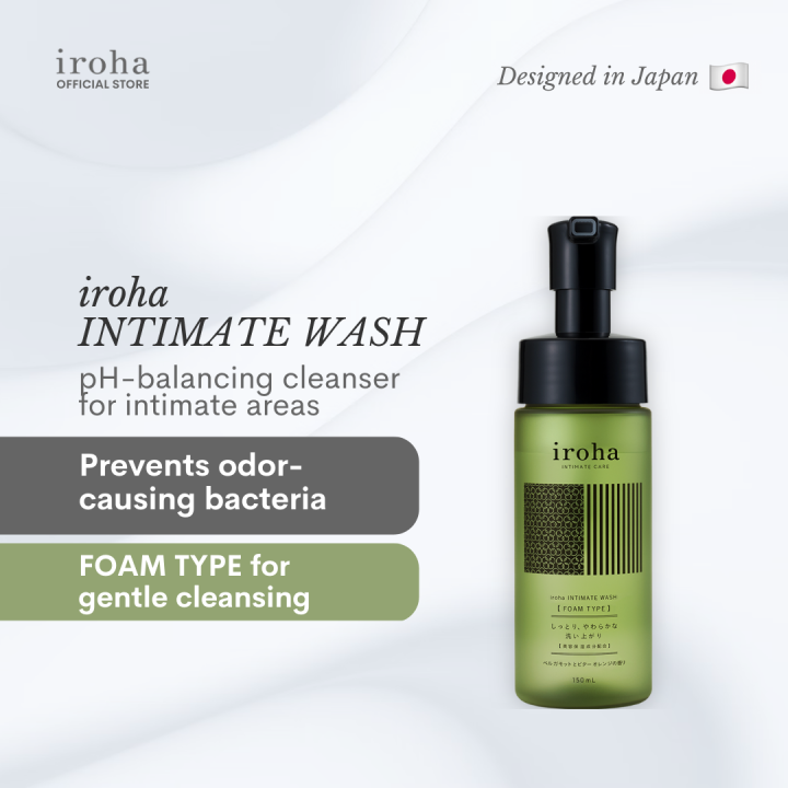 iroha Intimate Foam Wash 150mL Lazada PH