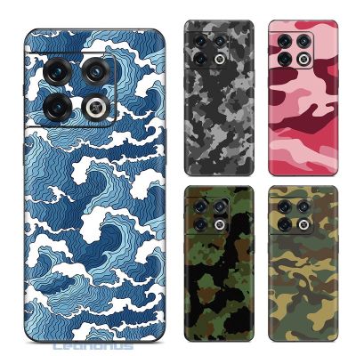 Camouflage Decal Skin for OnePlus 10 Pro Back Screen Protector Film Cover Camo Wrap Scratchproof Durable Sticker