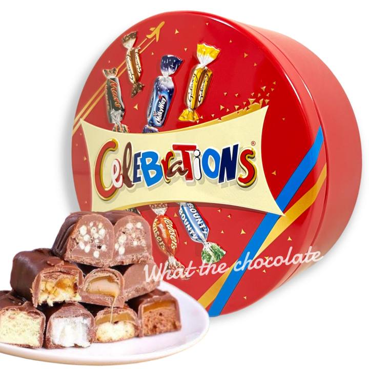 celebrations-chocolate-รวมช็อคโกแลตยอดฮิต-กระป๋องเหล็ก