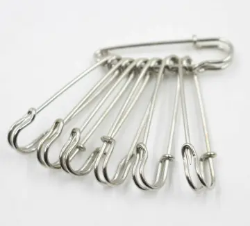 12pcs/set Large Heavy Duty Stainless Steel Big Jumbo Safety Pin