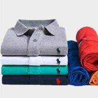 2023 Fashion Polo Shirt Men T-shirts Golf Polos Classic Blouse Sports Breathable Short Sleeve Tops Brand Business Wear Clothes