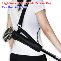 Lightweight Golf Club Carry Bag multicolor can hold up to 6 clubs easy to use by boys children men women With Shoulder strap New