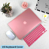 Matte Hard Shell Laptop Case For Macbook Pro Air M1 13 A2338 A2251 Case For Macbook Air 13 A2337 A2179 With EU US Keyboard Cover