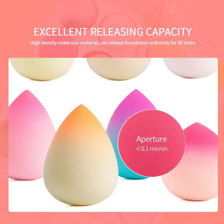 cw-makeup-sponge-gradient-color-egg-foundation-drop-applying-puff-wet-dry-use