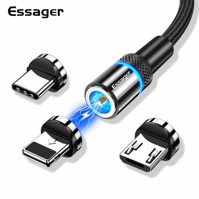 （A LOVABLE） Essager Magnetic USB CableCharging Type CMagnet Charger Data ChargeUSBMobile PhoneUSB Cord