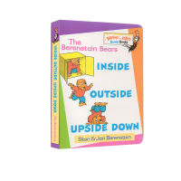 Original English Berenstain Bears inside outside up down paperboard Book Dr. susss cultivation of childrens space concept