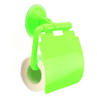 One Piece Household Toilet Paper Towel Holder Wall-mounted Suction Cup Paper Holder Bathroom Kitchen Paper Towel Holder