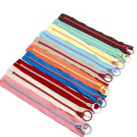 ☢ 3 15-40cm Resin Zippers Ring Zip Slider Closed End For Handmade DIY Craft Sewing Clothes Bags Wallet Purse Accessories