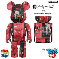 BearBrick Andy Warhol X Jean Michel #1 1000