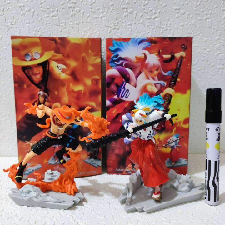 One Piece Ace Vs Yamato Set of 2 Flashback Senkou Zekkei K.O Collectible Figure Lazada PH