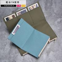 [COD] Original traveler notebook hand account Travelers factory paper zipper storage bag spot