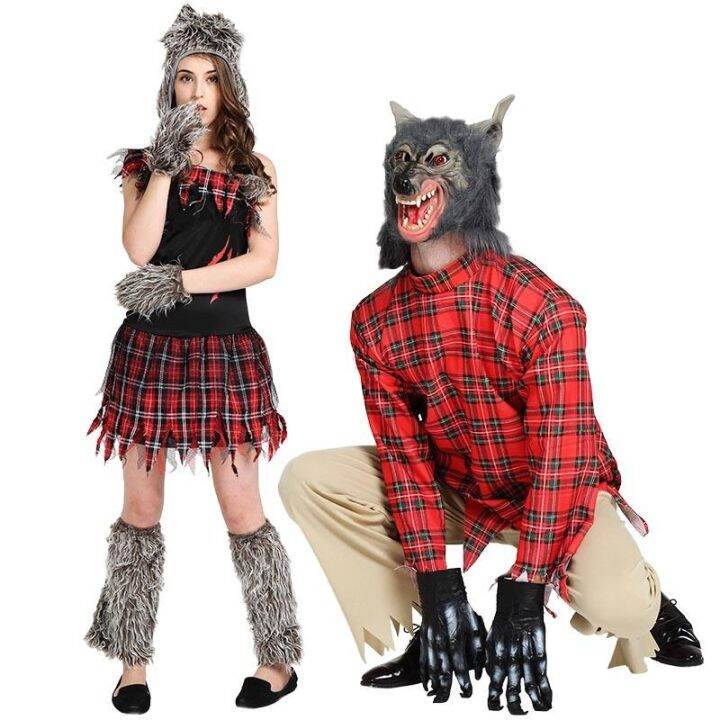 LF Halloween Costume Werewolf Adult Male Bar Costume Horror Werewolf