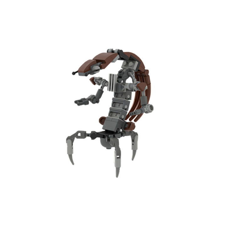 หุ่นยนต์ของเล่นสำหรับผู้ใหญ่หุ่นยนต์ทำลายการออกแบบที่สร้างสรรค์-moc-64737ใช้ได้กับเลโก้บล็อกตัวต่อ