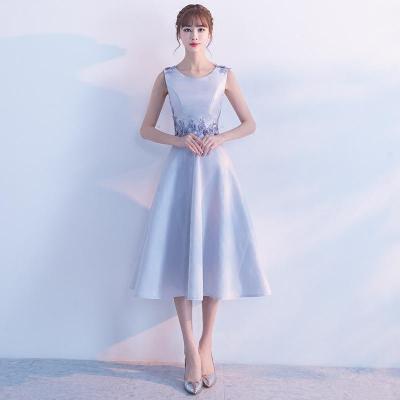 Evening Dress Womens 2022 New Banquet Elegant Princess Sweet Korean Small Dress Fashion Student Party Long Style