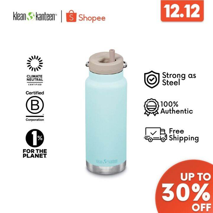 Klean Kanteen 32oz TKWide (w/ Twist Cap) Blue Tint Lazada PH