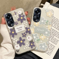 เคสฝาหลังสำหรับ OPPO F23 Pro เคสลายดอกไม้พร้อมซิลิโคนนิ่มสำหรับแฟชั่นและป้องกันการตกสำหรับ OPPO F23 Pro