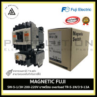 FUJI SW-5-1/3H 200-220V MAGNETIC มาพร้อม overload TR-5-1N/3 9-13A