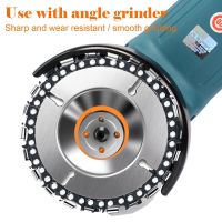 115/125mm Angle Grinder Chain Disc Woodworking Chain Wheel Wood Slotting Saw Blade Wood Carving Disc Carve Cut or Shape Dropshop