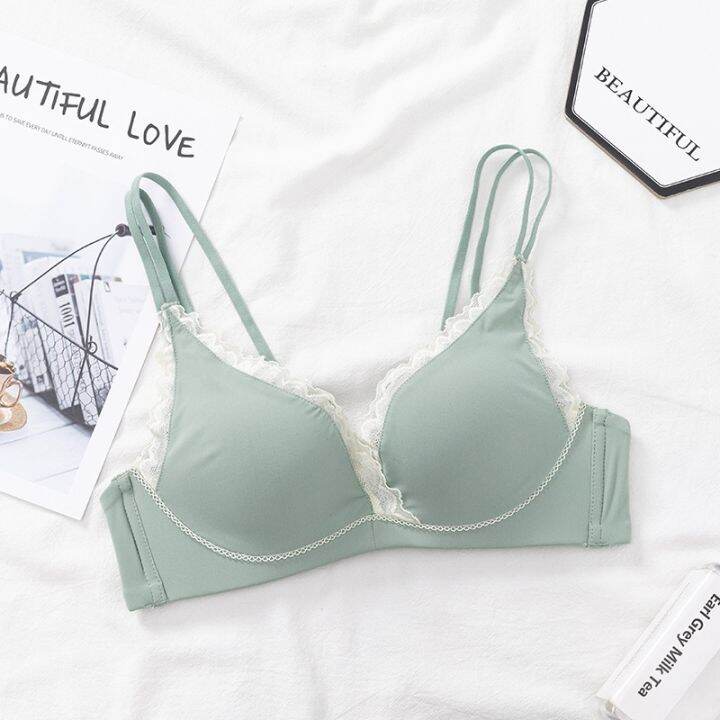 a-so-cute-ชุดชั้นในสตรี39ผลิตภัณฑ์ใหม่-back-gatherpush-up-bras-สำหรับหน้าอกเล็ก-stresspush-up-bra