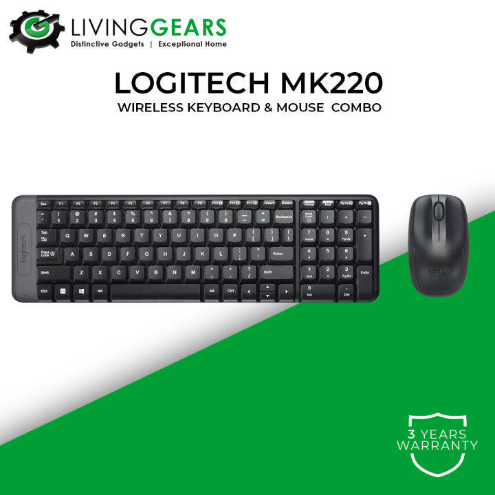 [ LOGITECH MALAYSIA WARRANTY ] Logitech Mk220 Wireless Keyboard and ...