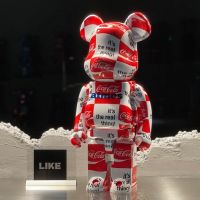 (Baixiang Flower City)   ♣☌✻ Bearbrick Violence Bear Blocks Bear Coca-Cola Atmosxcocacola Joint Tide Play Furnishing Articles