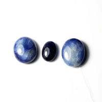 30.15 ct ไพลิน (Blue Sapphire) ทรงไข่หลังเบี้ย 3 ชิ้น