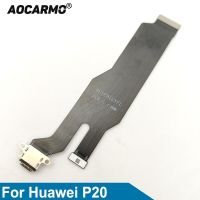 Aocarmo สายเคเบิลงอได้เชื่อมต่อแท่นชาร์จสำหรับ Huawei P20ชนิด C Usb ชาร์จพอร์ต