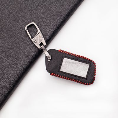 ✺ A93 Soft Leather Car Key Case Cover For StarLine A39 A96 A93 A36 A63 Two Senses Car Alarm Remote Control LCD Transmitter