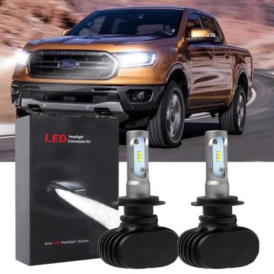 New หลอดไฟฮาโลเจน LED 6000K สีขาว แบบเปลี่ยน สําหรับ Ford Ranger 2019 2020