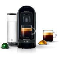 เครื่องชงกาแฟและเอสเพรสโซ Vertuoplus โดย Breville,60 Fluid Ounces,หมึกดำ